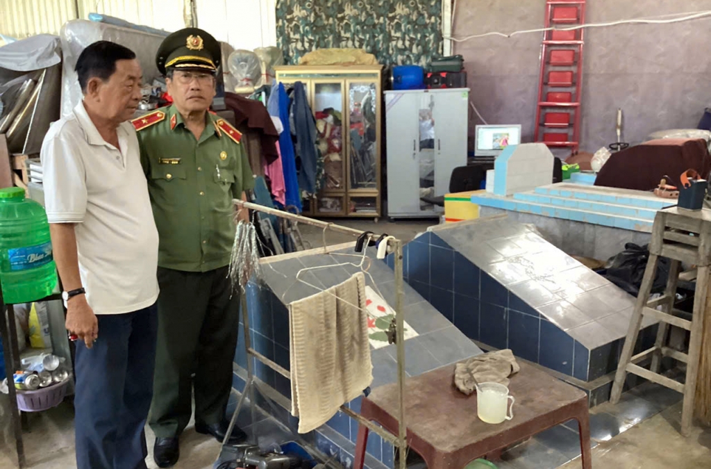 Thấm đượm nghĩa tình đồng đội của những người lính cựu CAND