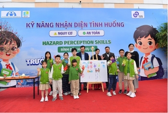 Gieo mầm ý thức an toàn giao thông tại Trường Tiểu học Marie Curie