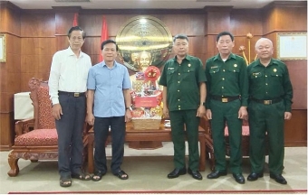 TP.HCM: Đoàn Hội Cựu CAND thăm, chúc Tết Hội Cựu Chiến binh