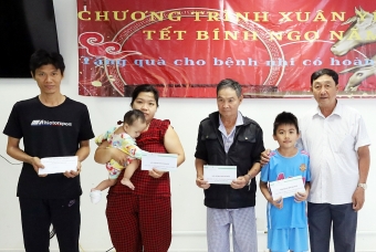 Đại tá Nguyễn Minh Chí: Mang xuân yêu thương đến với bệnh nhi nghèo tại Cần Thơ