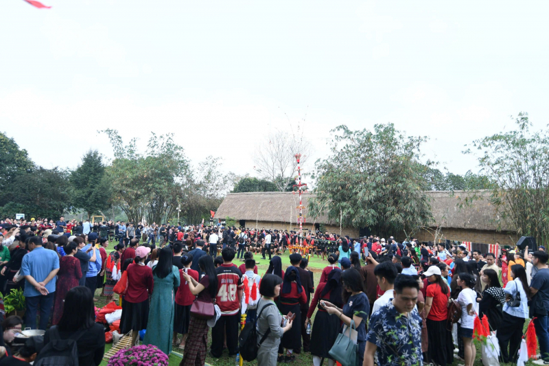 Trải nghiệm văn hoá độc đáo đầu xuân của đồng bào Tây Nguyên tại Thủ đô Hà Nội -2