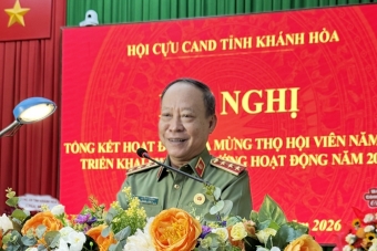 Hội Cựu CAND tỉnh Khánh Hòa: Khẳng định bản lĩnh và tình nghĩa trong giai đoạn lịch sử mới