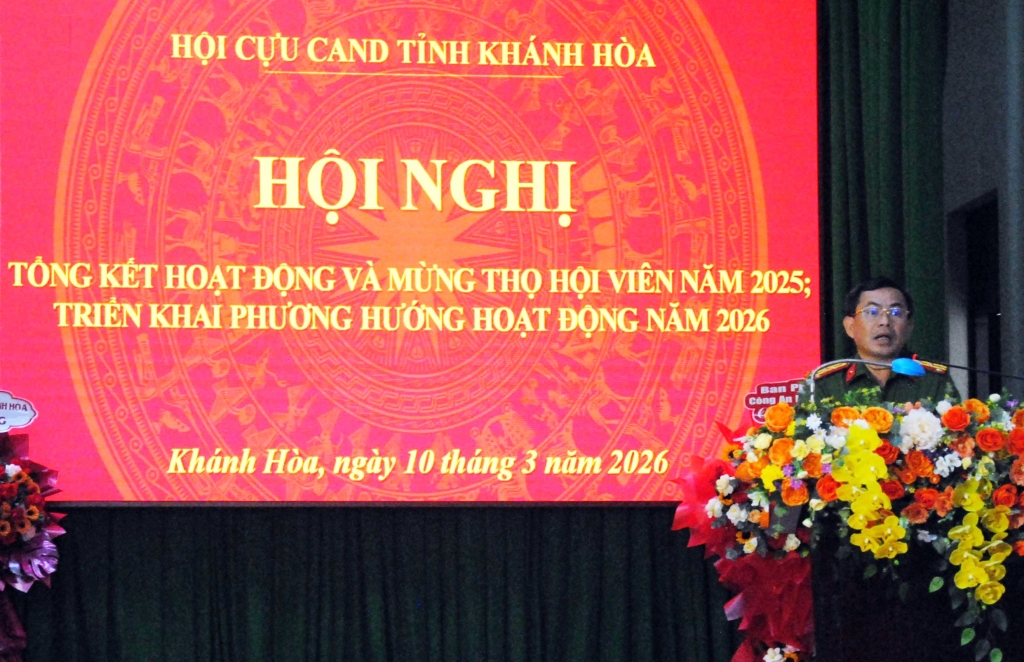 Hội Cựu CAND tỉnh Khánh Hòa: Khẳng định bản lĩnh và tình nghĩa trong giai đoạn lịch sử mới