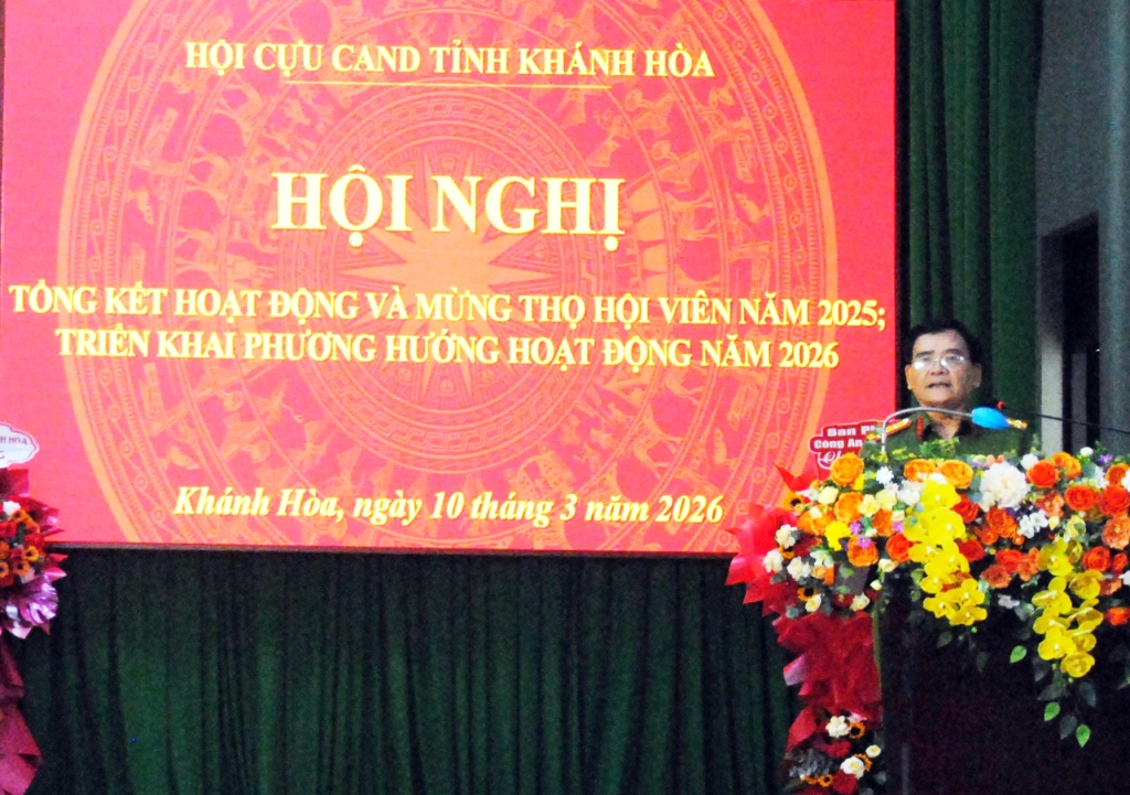 Hội Cựu CAND tỉnh Khánh Hòa: Khẳng định bản lĩnh và tình nghĩa trong giai đoạn lịch sử mới