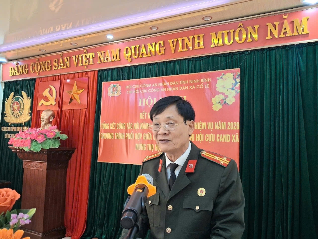 Ninh Bình: Chi hội Cựu CAND xã và Công an xã Cổ Lễ ký kết Chương trình phối hợp trong công tác bảo đảm an ninh, trật tự