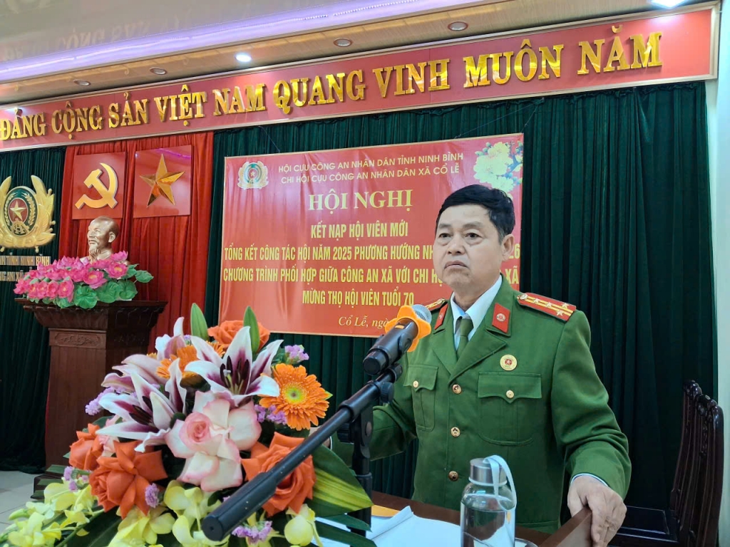 Ninh Bình: Chi hội Cựu CAND xã và Công an xã Cổ Lễ ký kết Chương trình phối hợp trong công tác bảo đảm an ninh, trật tự