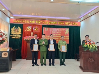 Ninh Bình: Chi hội Cựu CAND xã Cổ Lễ kết nạp hội viên mới