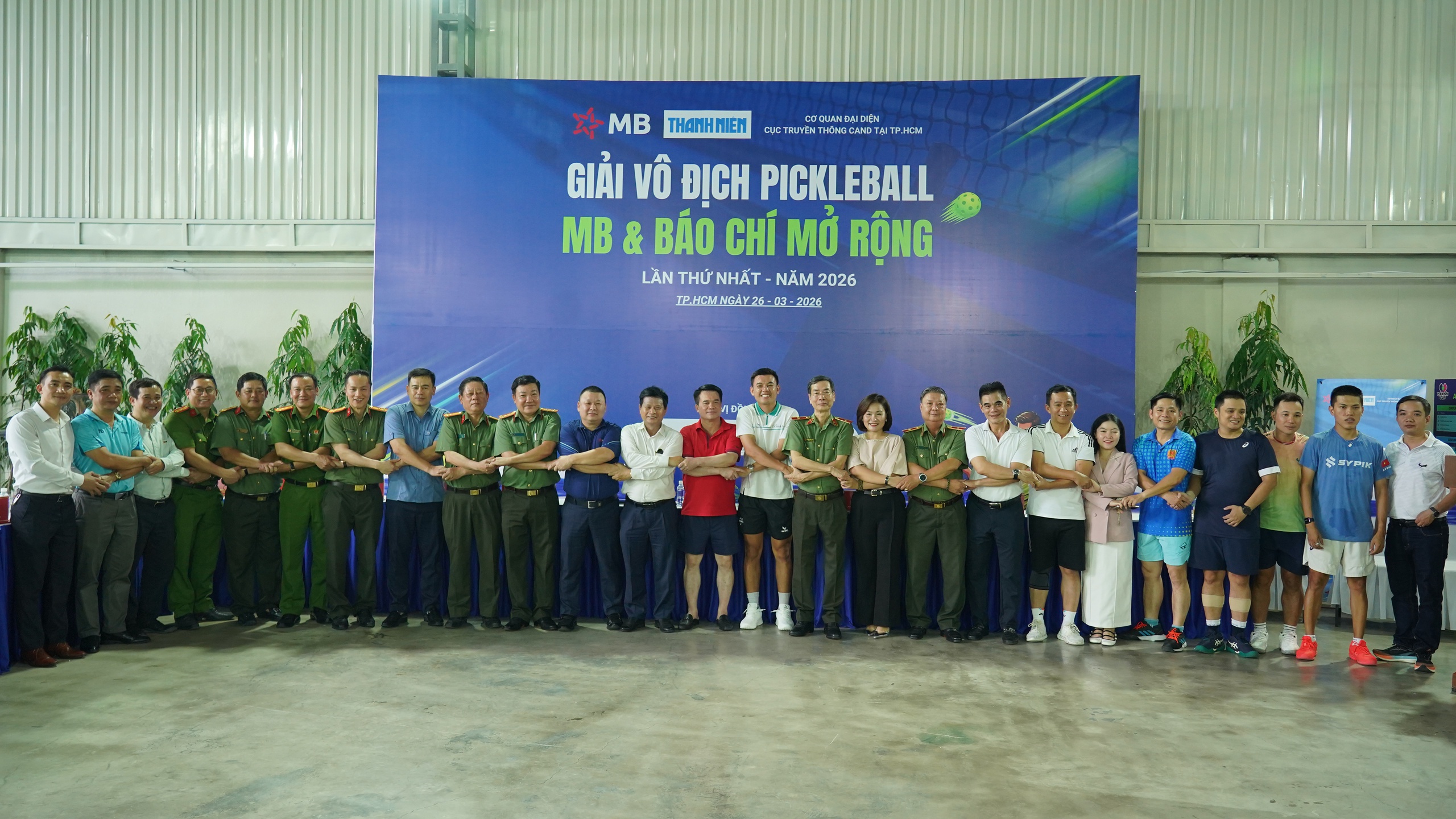 Lý Hoàng Nam vô địch giải pickleball của Cơ quan đại diện Cục Truyền thông CAND TP.HCM