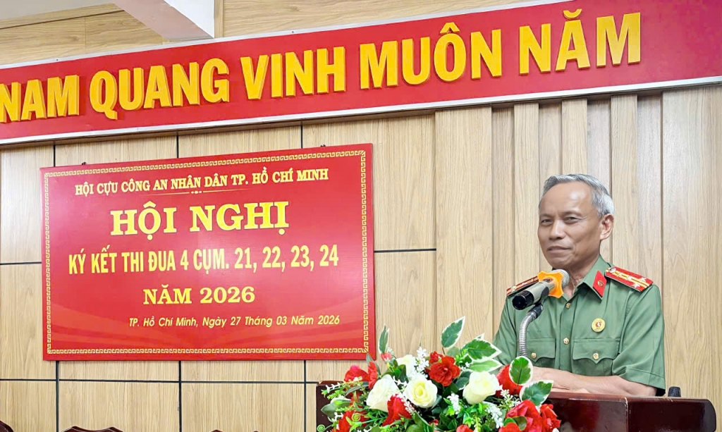 Hội Cựu CAND TP.HCM tổ chức Lễ ký kết giao ước thi đua giữa các cụm khu vực 2