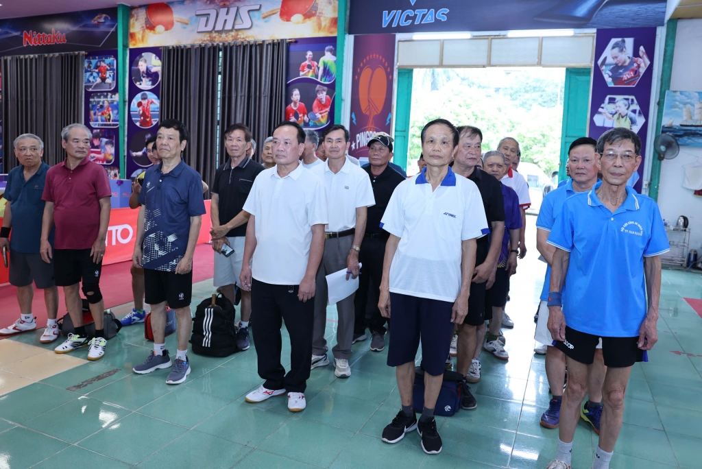 Hội Cựu CAND tỉnh Ninh Bình tổ chức thành công Giải thi đấu bóng bàn lần thứ II - năm 2026