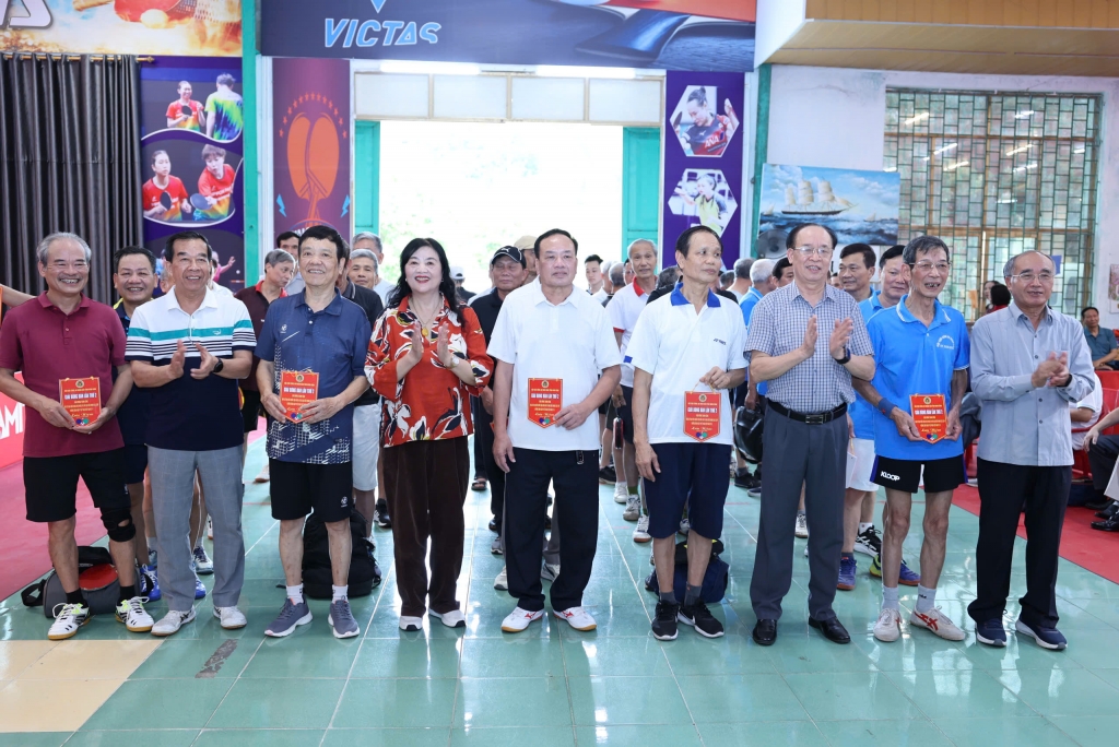 Hội Cựu CAND tỉnh Ninh Bình tổ chức thành công Giải thi đấu bóng bàn lần thứ II - năm 2026