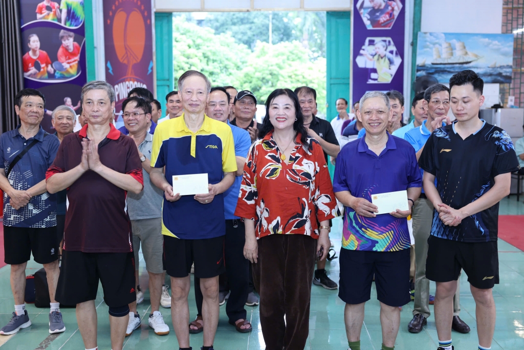 Hội Cựu CAND tỉnh Ninh Bình tổ chức thành công Giải thi đấu bóng bàn lần thứ II - năm 2026