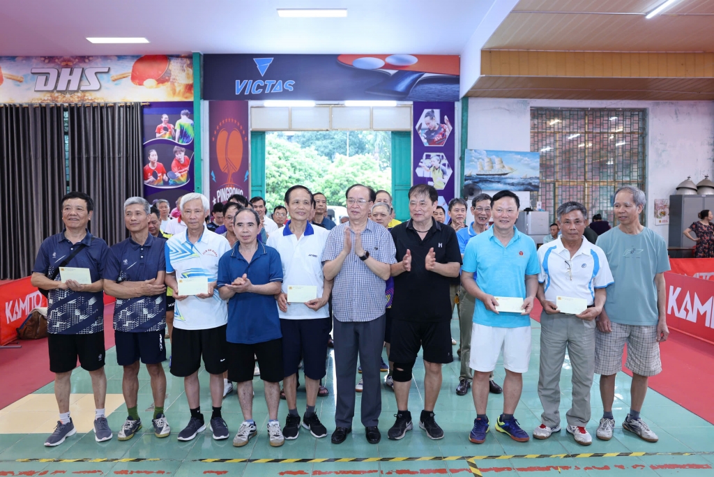 Hội Cựu CAND tỉnh Ninh Bình tổ chức thành công Giải thi đấu bóng bàn lần thứ II - năm 2026