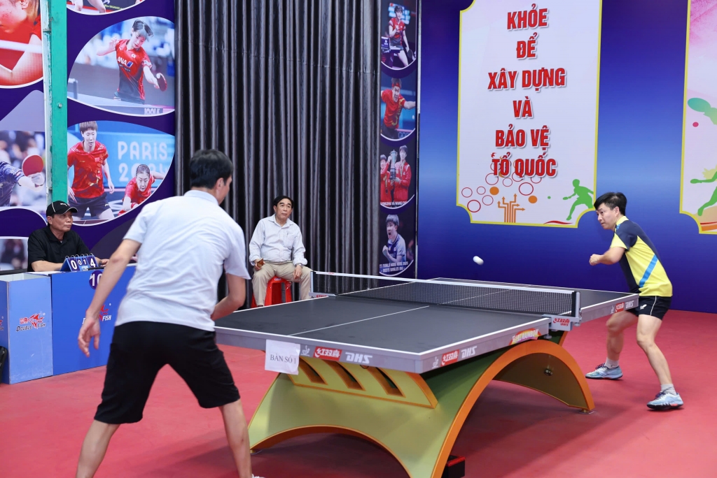 Hội Cựu CAND tỉnh Ninh Bình tổ chức thành công Giải thi đấu bóng bàn lần thứ II - năm 2026