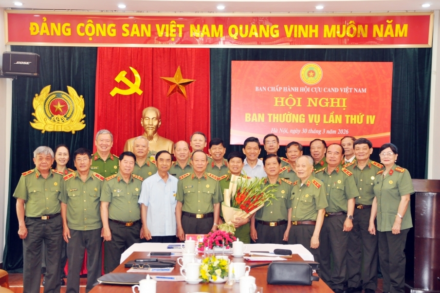 Ban Thường vụ Hội Cựu CAND Việt Nam: Khẳng định vị thế tổ chức do Đảng và Nhà nước giao nhiệm vụ