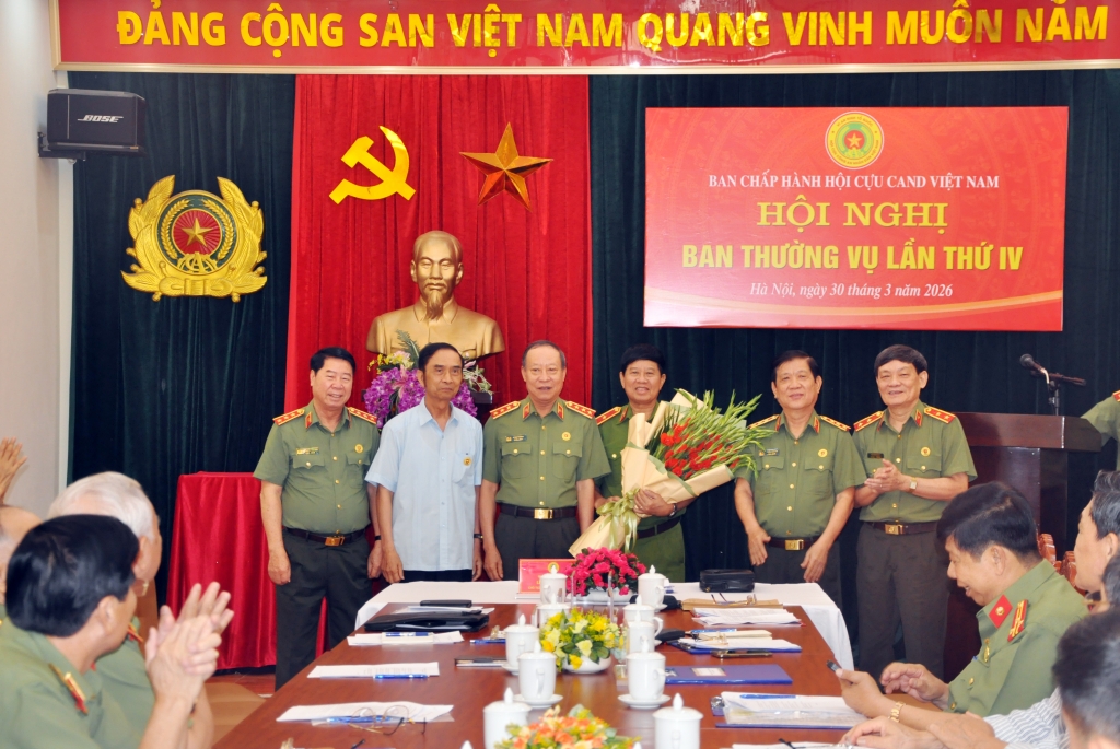 Ban Thường vụ Hội Cựu CAND Việt Nam: Khẳng định vị thế tổ chức do Đảng và Nhà nước giao nhiệm vụ