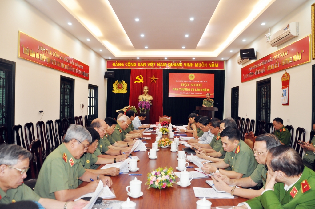 Ban Thường vụ Hội Cựu CAND Việt Nam: Khẳng định vị thế tổ chức do Đảng và Nhà nước giao nhiệm vụ