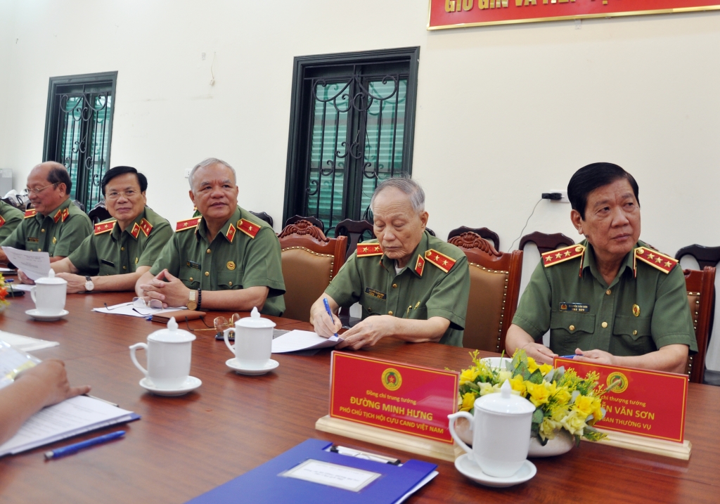 Ban Thường vụ Hội Cựu CAND Việt Nam: Khẳng định vị thế tổ chức do Đảng và Nhà nước giao nhiệm vụ