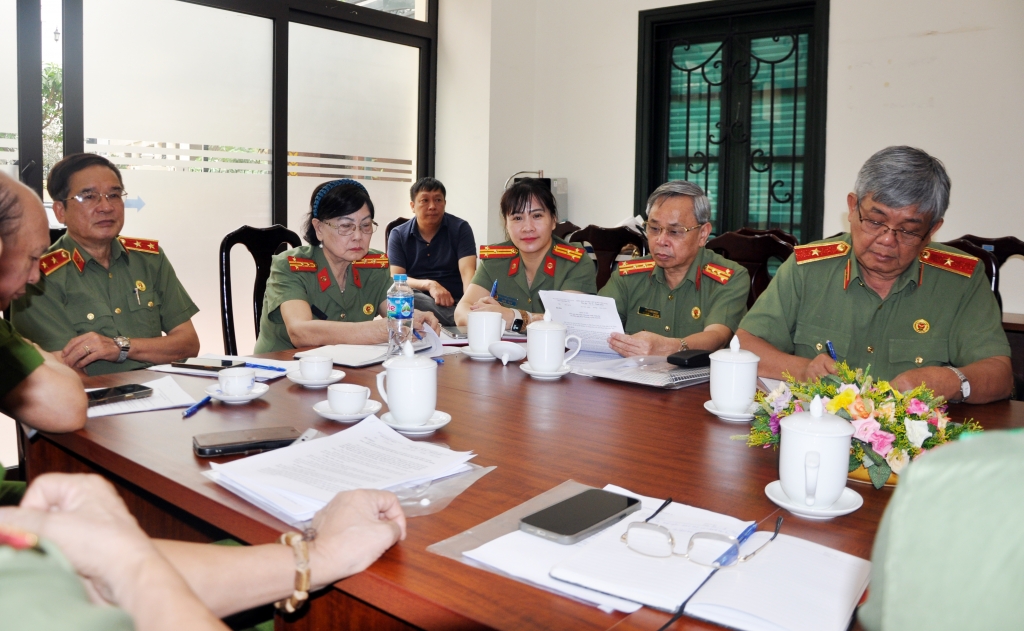 Ban Thường vụ Hội Cựu CAND Việt Nam: Khẳng định vị thế tổ chức do Đảng và Nhà nước giao nhiệm vụ