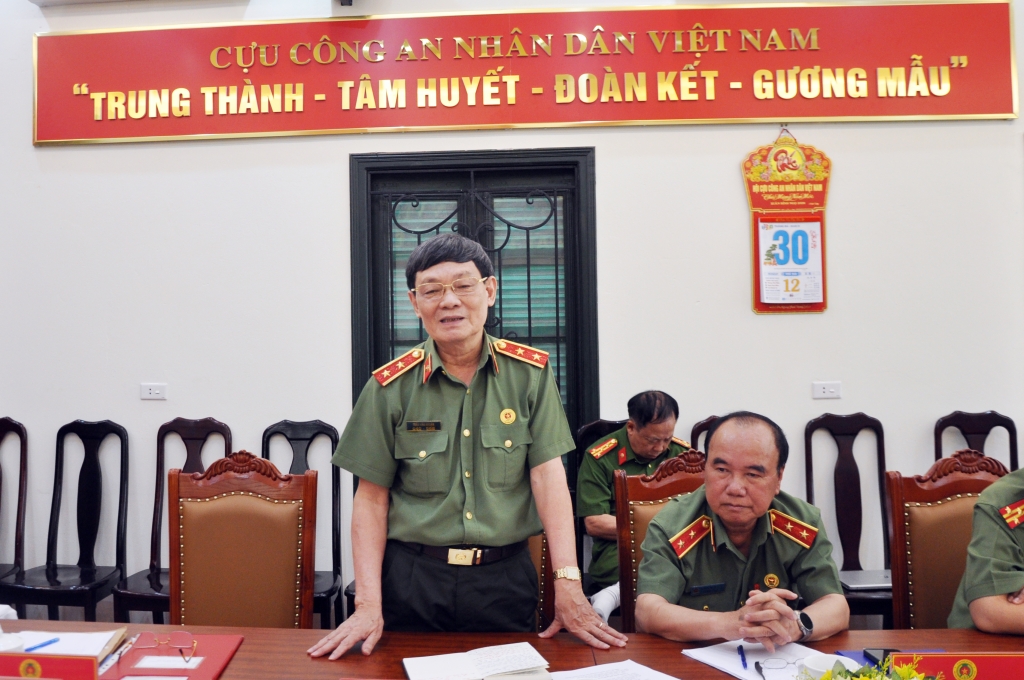 Ban Thường vụ Hội Cựu CAND Việt Nam: Khẳng định vị thế tổ chức do Đảng và Nhà nước giao nhiệm vụ