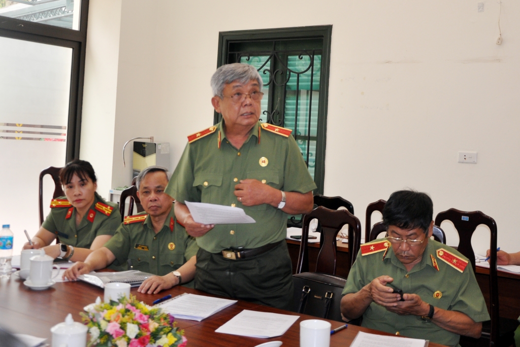 Ban Thường vụ Hội Cựu CAND Việt Nam: Khẳng định vị thế tổ chức do Đảng và Nhà nước giao nhiệm vụ