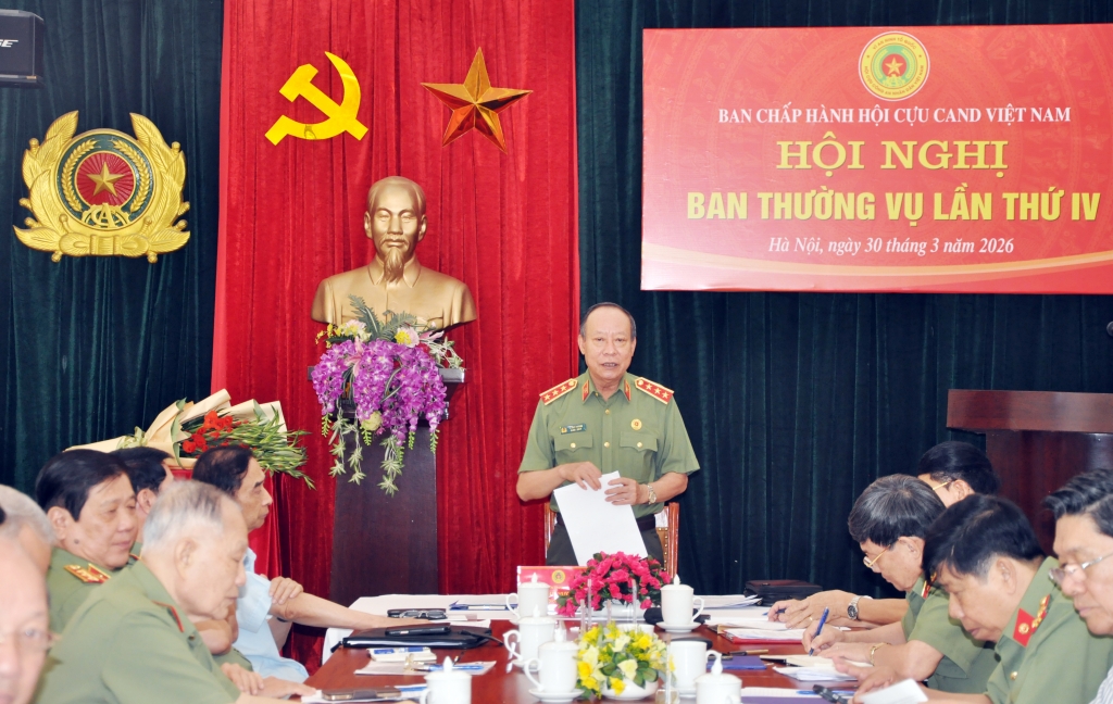 Ban Thường vụ Hội Cựu CAND Việt Nam: Khẳng định vị thế tổ chức do Đảng và Nhà nước giao nhiệm vụ