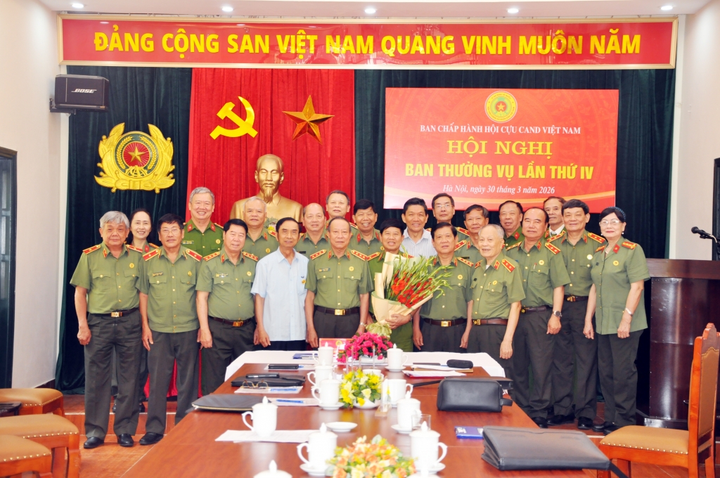 Ban Thường vụ Hội Cựu CAND Việt Nam: Khẳng định vị thế tổ chức do Đảng và Nhà nước giao nhiệm vụ