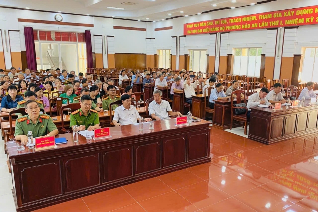 Khánh Hòa: Hội Cựu CAND phường Bảo An tổng kết công tác năm 2025, triển khai nhiệm vụ năm 2026