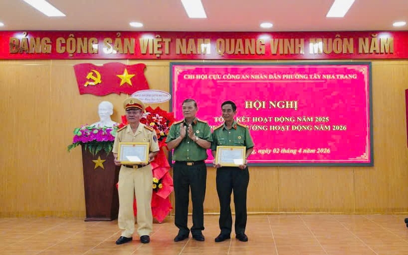 Khánh Hòa: Chi hội Cựu CAND phường Tây Nha Trang tổng kết công tác năm 2025, triển khai nhiệm vụ năm 2026