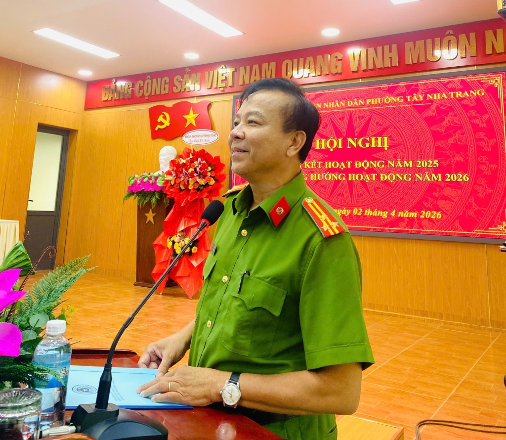 Khánh Hòa: Chi hội Cựu CAND phường Tây Nha Trang tổng kết công tác năm 2025, triển khai nhiệm vụ năm 2026