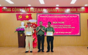 Khánh Hòa: Chi hội Cựu CAND phường Tây Nha Trang tổng kết công tác năm 2025, triển khai nhiệm vụ năm 2026