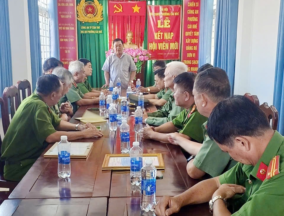 Cần Thơ: Chi hội Cựu CAND phường Cái Khế đạt nhiều kết quả nổi bật trong Quý I/2026
