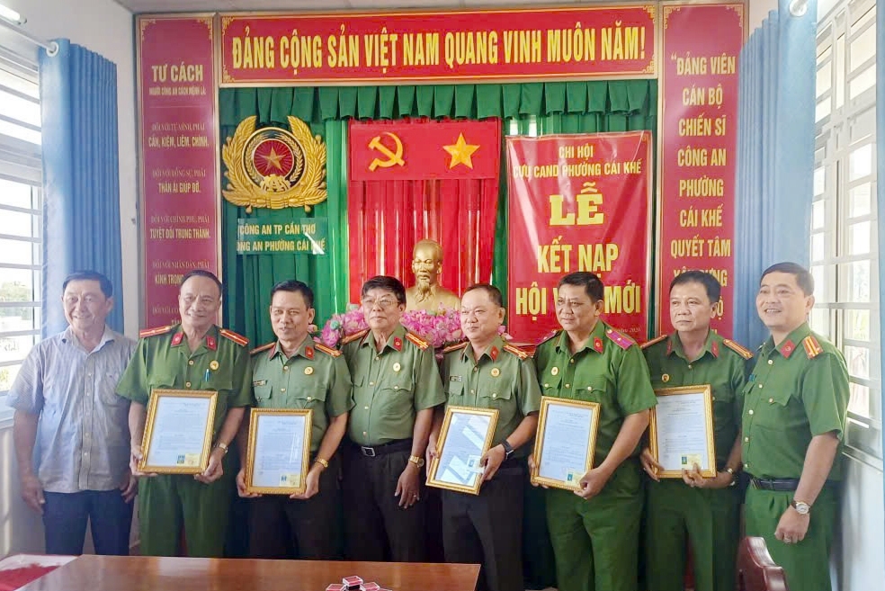 Cần Thơ: Chi hội Cựu CAND phường Cái Khế đạt nhiều kết quả nổi bật trong Quý I/2026