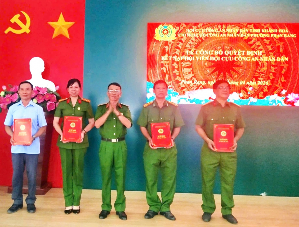 Khánh Hòa: Chi hội Cựu CAND phường Phan Rang tổng kết công tác năm 2025, triển khai nhiệm vụ năm 2026