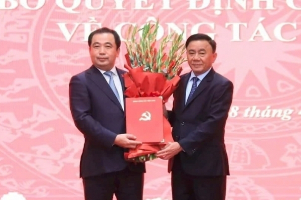 Đồng chí Trần Đức Thắng giữ chức Bí thư Thành ủy Hà Nội