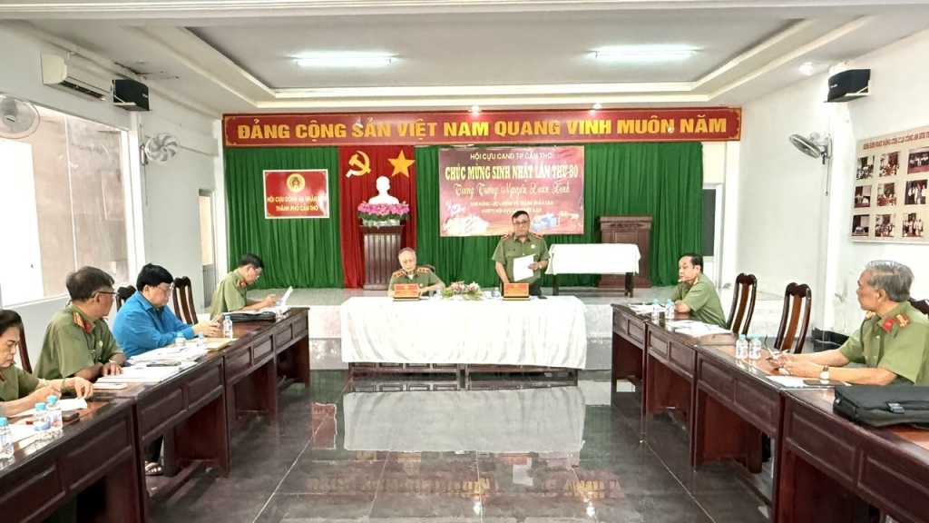 Thường trực Hội Cựu CAND TP. Cần Thơ: Triển khai nhiệm vụ trọng tâm tháng 4/2026