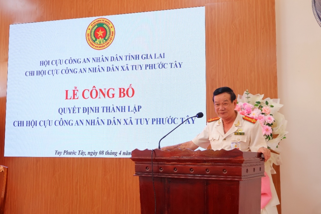 Gia Lai: Chi hội Cựu CAND xã Tuy Phước Tây tăng cường hoạt động “Nghĩa tình đồng đội”