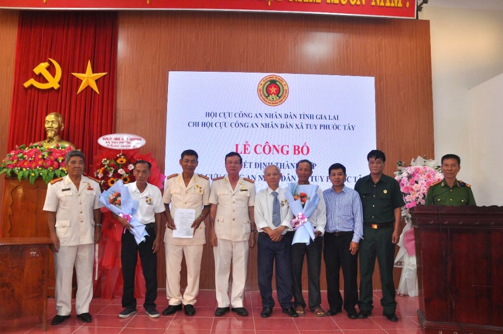 Gia Lai: Chi hội Cựu CAND xã Tuy Phước Tây tăng cường hoạt động “Nghĩa tình đồng đội”