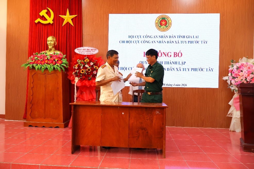 Gia Lai: Chi hội Cựu CAND xã Tuy Phước Tây tăng cường hoạt động “Nghĩa tình đồng đội”