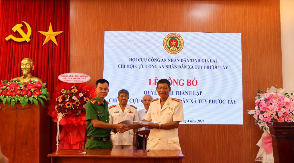 Gia Lai: Chi hội Cựu CAND xã Tuy Phước Tây tăng cường hoạt động “Nghĩa tình đồng đội”