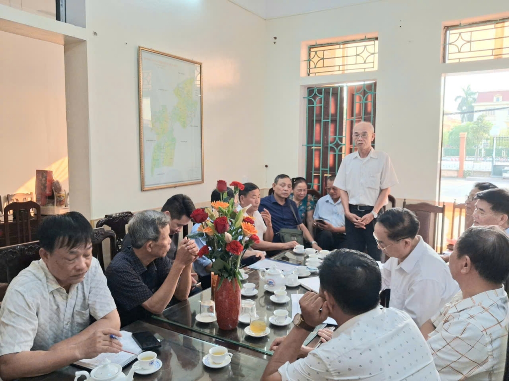 Ninh Bình: Nhiều Chi hội Cựu CAND xã đồng loạt triển khai thực hiện Điều lệ sửa đổi, bổ sung