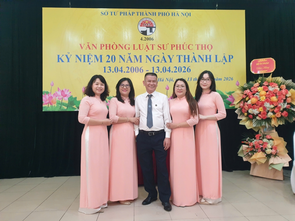 Dấu ấn 20 năm Văn phòng Luật sư Phúc Thọ: Bản lĩnh, công lý và khát vọng phát triển