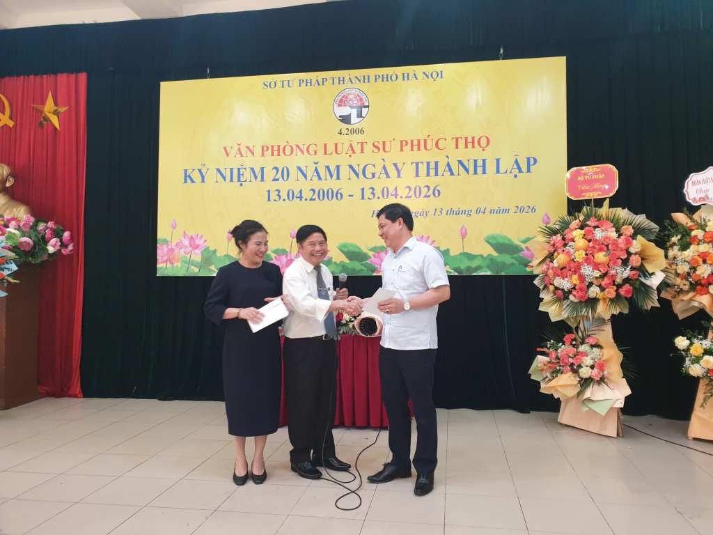 Dấu ấn 20 năm Văn phòng Luật sư Phúc Thọ: Bản lĩnh, công lý và khát vọng phát triển