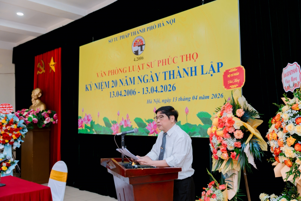 Dấu ấn 20 năm Văn phòng Luật sư Phúc Thọ: Bản lĩnh, công lý và khát vọng phát triển