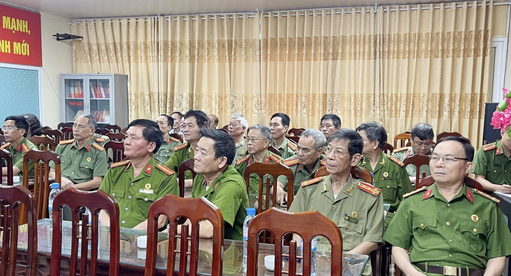 Chi hội Cựu CAND phường Nam Định: 