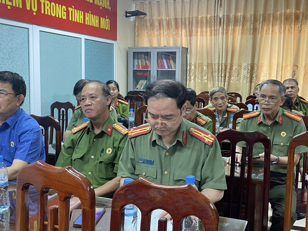 Chi hội Cựu CAND phường Nam Định: 