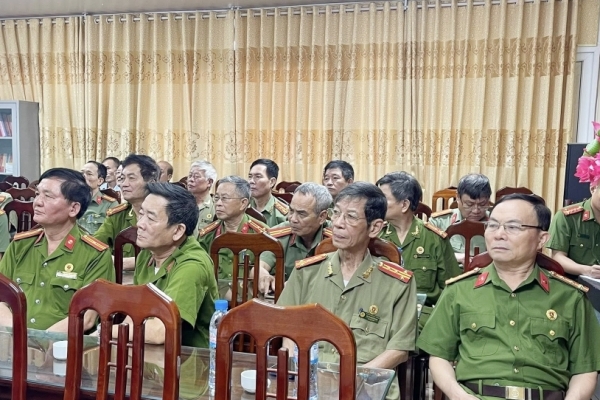 Chi hội Cựu CAND phường Nam Định: "Cánh tay nối dài" trong sự nghiệp bảo vệ an ninh Tổ quốc