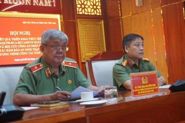 Hội Cựu CAND TP.HCM tham dự Hội nghị đánh giá Quy chế phối hợp