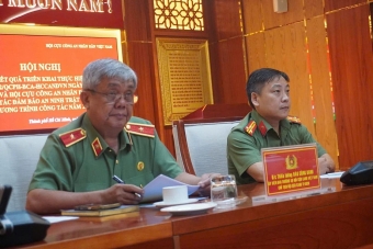 Hội Cựu CAND TP.HCM tham dự Hội nghị đánh giá Quy chế phối hợp