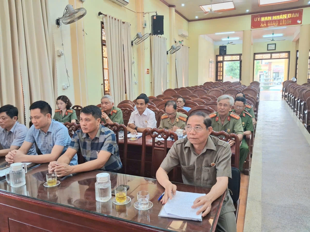 Ninh Bình: Chi hội Cựu CAND các xã khu vực Giao Thủy cũ tổ chức Hội nghị triển khai thực hiện Điều lệ sửa đổi, bổ sung